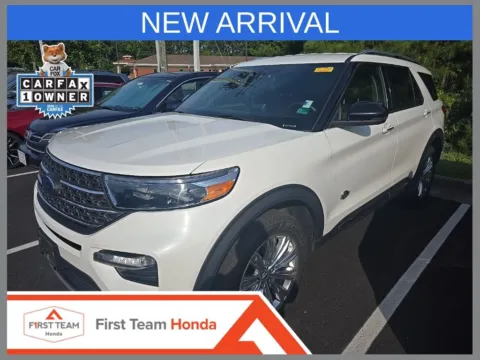 White 2022 Ford Explorer King Ranch for sale in Chesapeake, VA