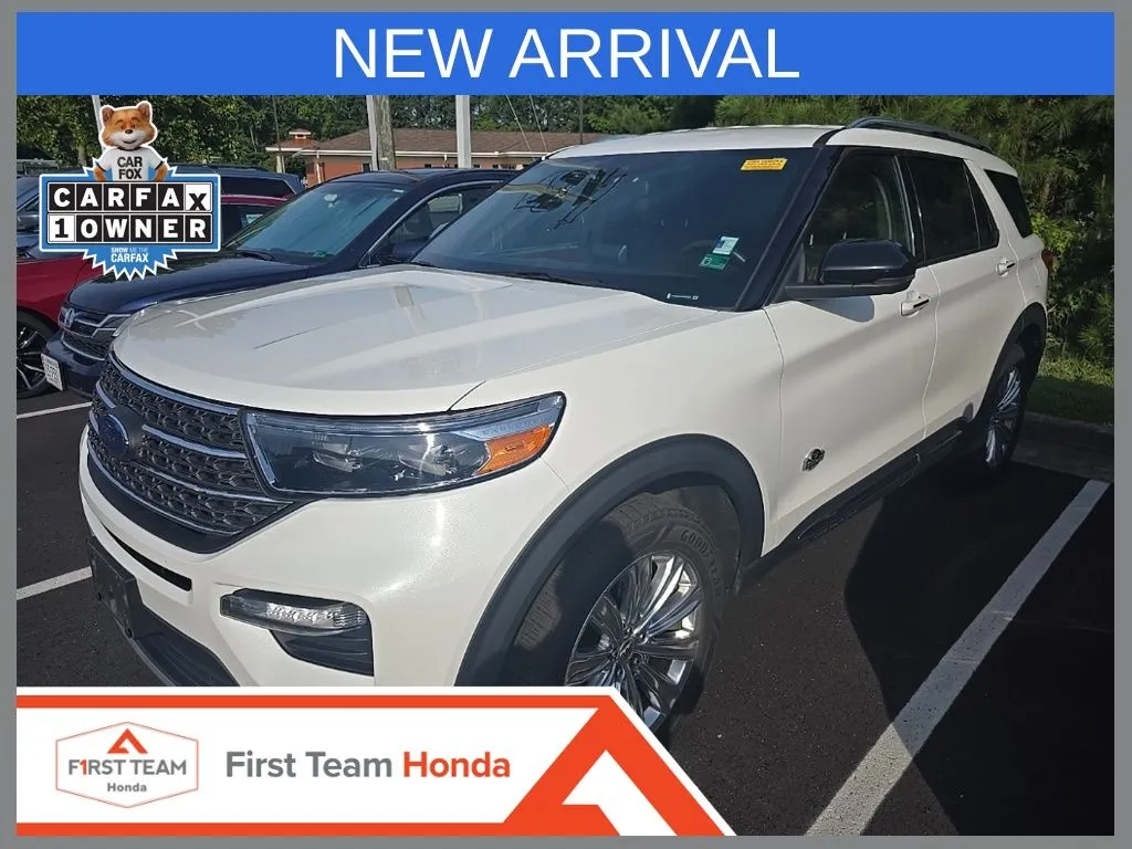 White 2022 Ford Explorer King Ranch for sale in Chesapeake, VA