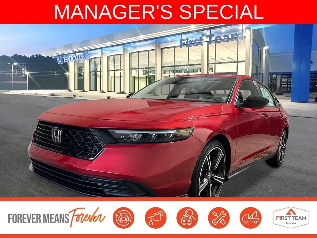 Red 2026 Honda Accord Hybrid Sport for sale in Chesapeake, VA