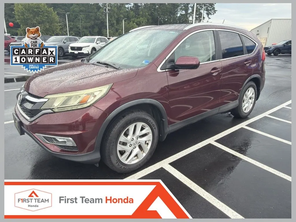 Red 2015 Honda CR-V EX-L for sale in Chesapeake, VA