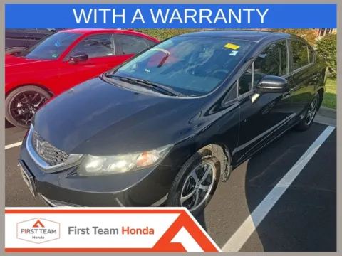 Black 2015 Honda Civic SE for sale in Chesapeake, VA