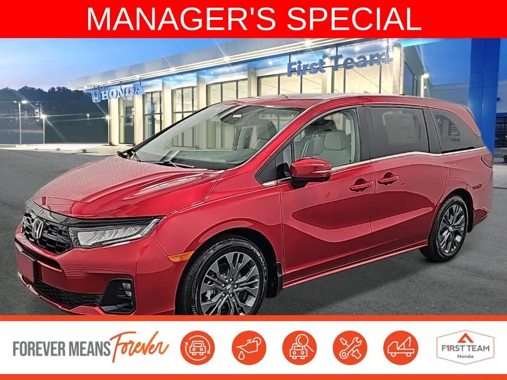 Red 2026 Honda Odyssey Touring for sale in Chesapeake, VA