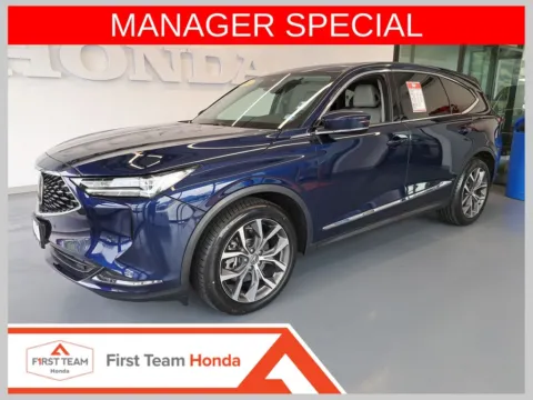 Blue 2024 Acura MDX Technology for sale in Chesapeake, VA