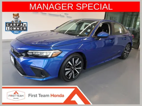 Blue 2023 Honda Civic EX for sale in Chesapeake, VA