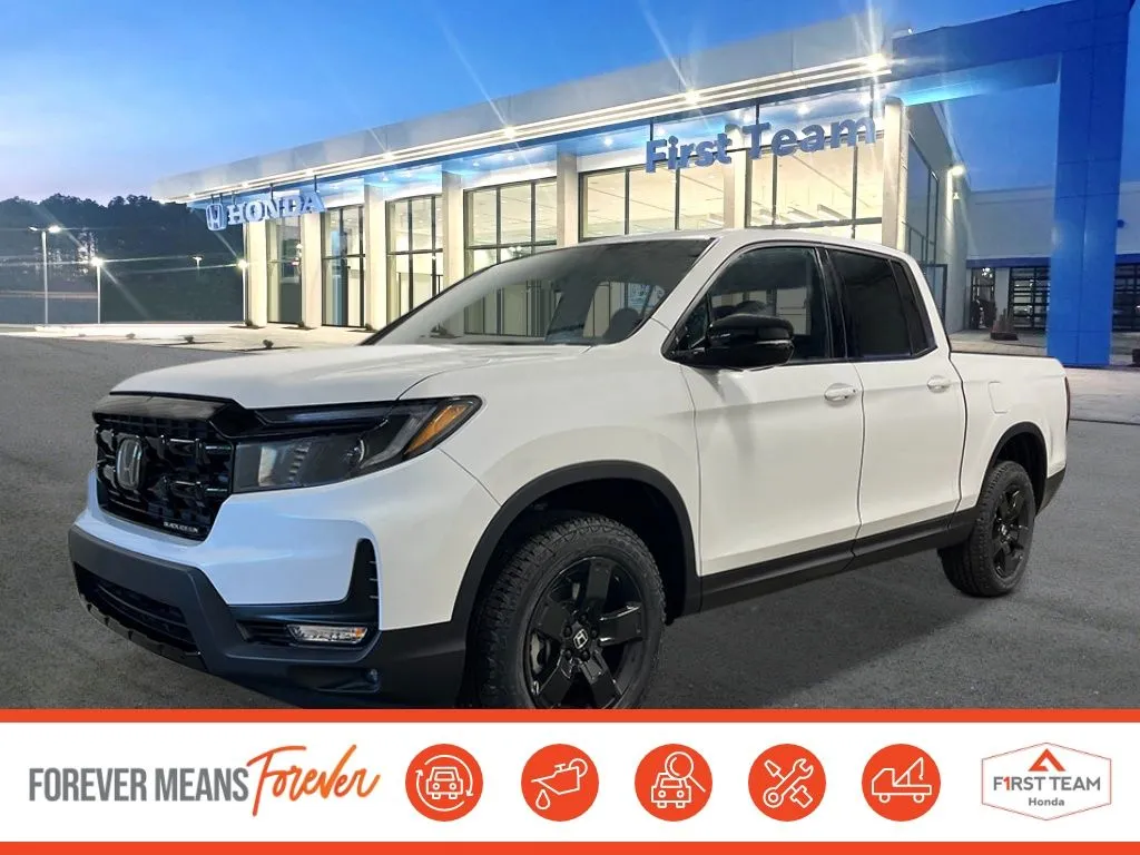 White 2026 Honda Ridgeline Black Edition for sale in Chesapeake, VA