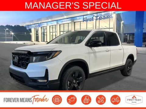 White 2026 Honda Ridgeline Black Edition for sale in Chesapeake, VA