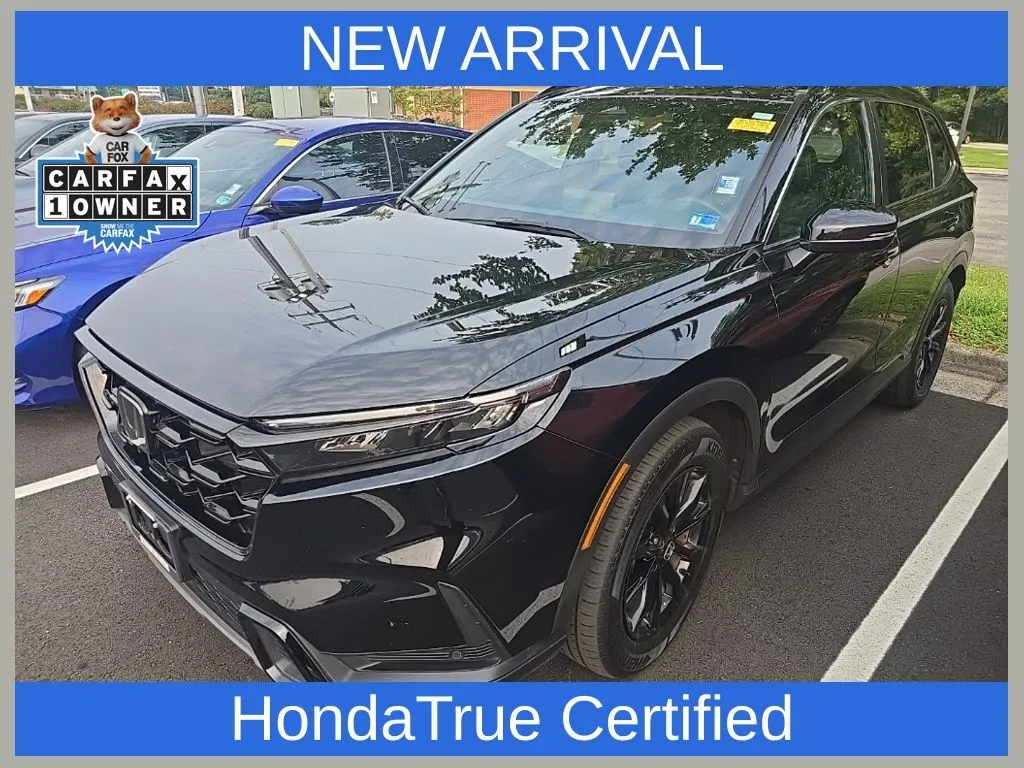 Black 2025 Honda CR-V Hybrid Sport-L for sale in Chesapeake, VA