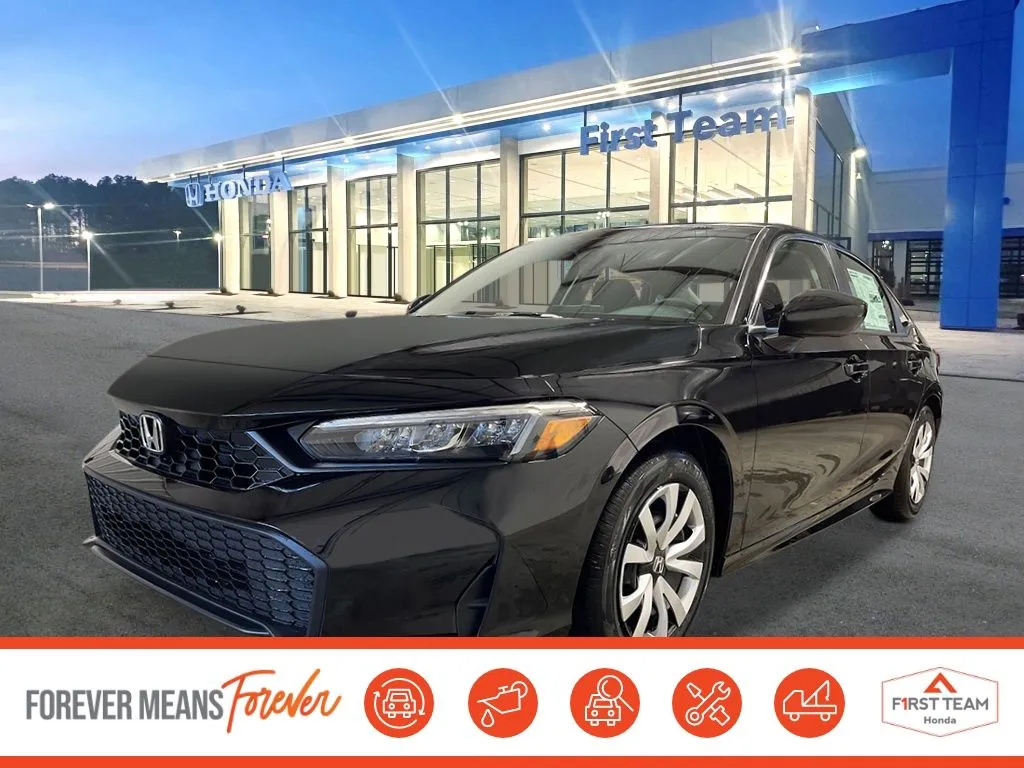 Black 2026 Honda Civic LX for sale in Chesapeake, VA