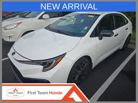 White 2021 Toyota Corolla SE Nightshade for sale in Chesapeake, VA