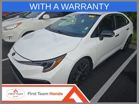 White 2021 Toyota Corolla SE Nightshade for sale in Chesapeake, VA