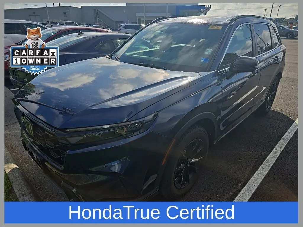 Blue 2025 Honda CR-V Hybrid Sport-L for sale in Chesapeake, VA