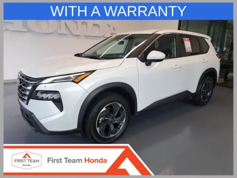 White 2024 Nissan Rogue SV for sale in Chesapeake, VA