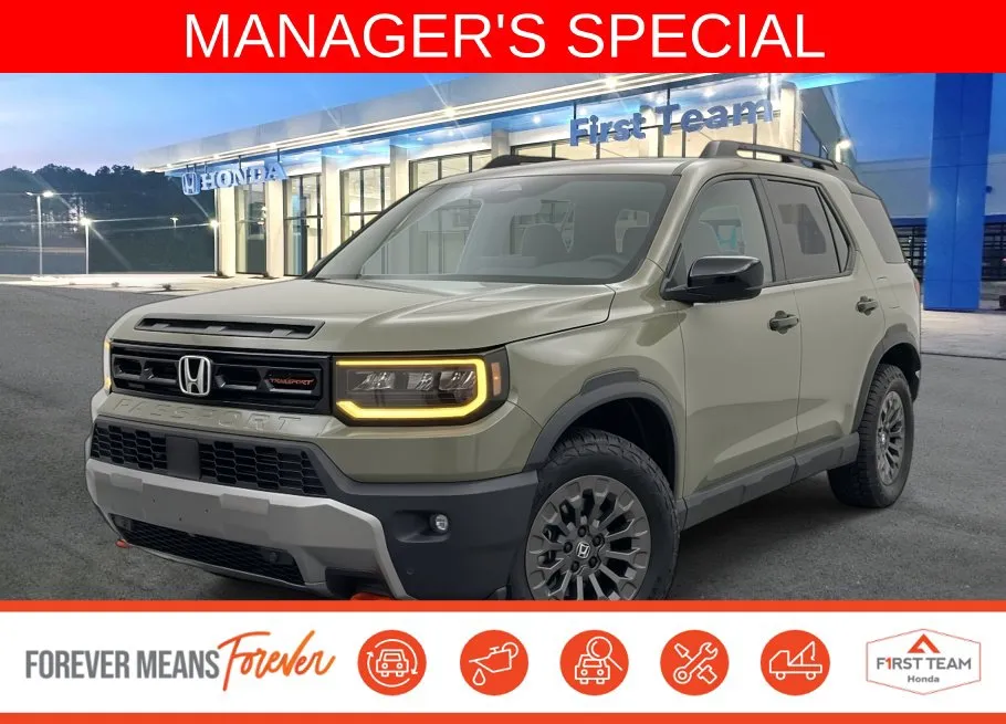 Green 2026 Honda Passport TrailSport for sale in Chesapeake, VA