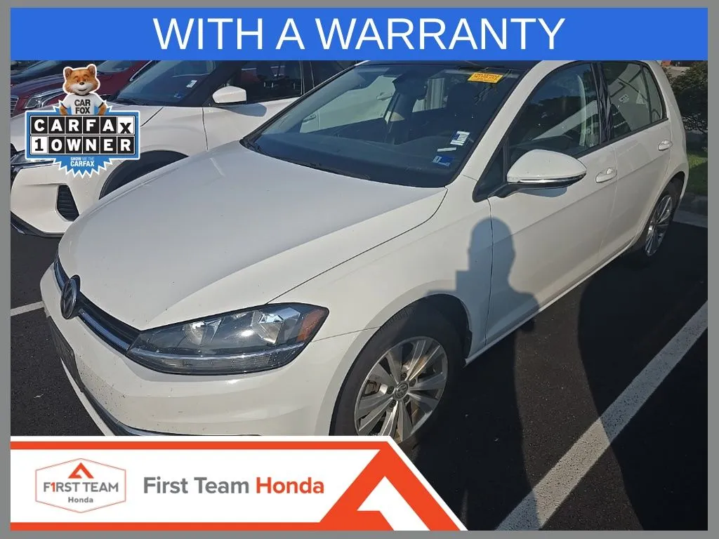 White 2020 Volkswagen Golf 1.4T TSI for sale in Chesapeake, VA