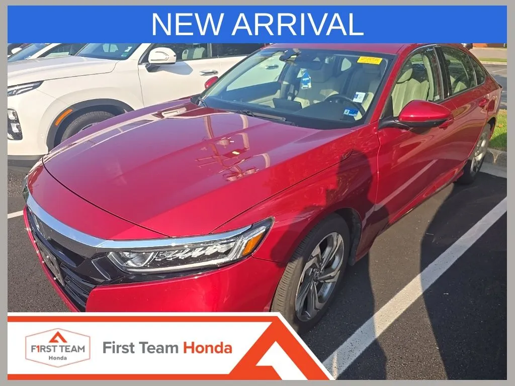 Red 2019 Honda Accord EX-L for sale in Chesapeake, VA