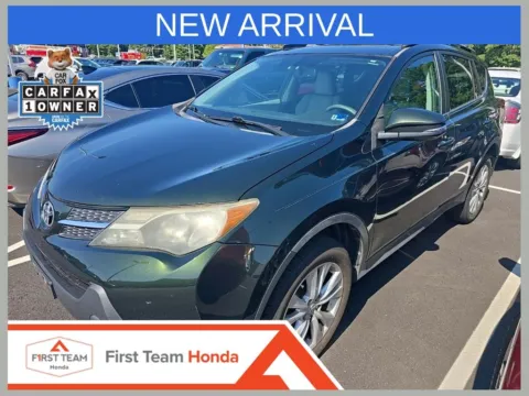 Green 2013 Toyota RAV4 Limited for sale in Chesapeake, VA