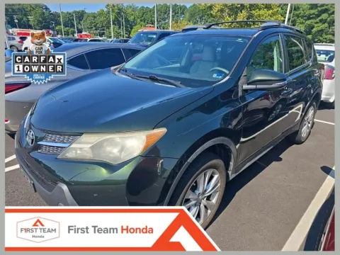 Green 2013 Toyota RAV4 Limited for sale in Chesapeake, VA