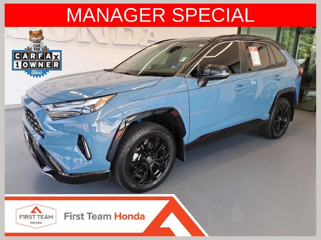 Blue 2023 Toyota RAV4 Hybrid XSE for sale in Chesapeake, VA