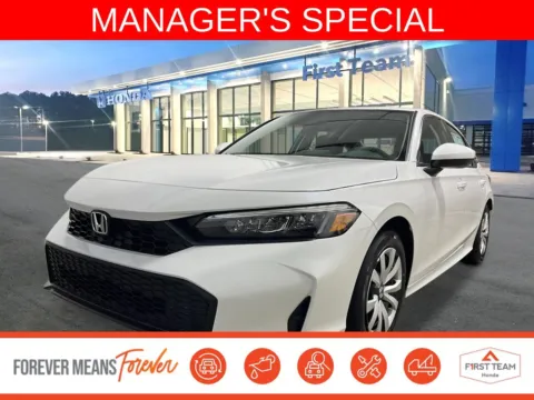 White 2026 Honda Civic LX for sale in Chesapeake, VA