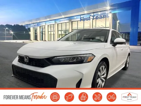 White 2026 Honda Civic LX for sale in Chesapeake, VA
