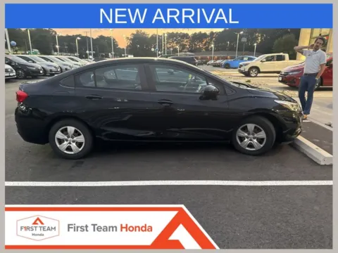 Black 2017 Chevrolet Cruze LS for sale in Chesapeake, VA
