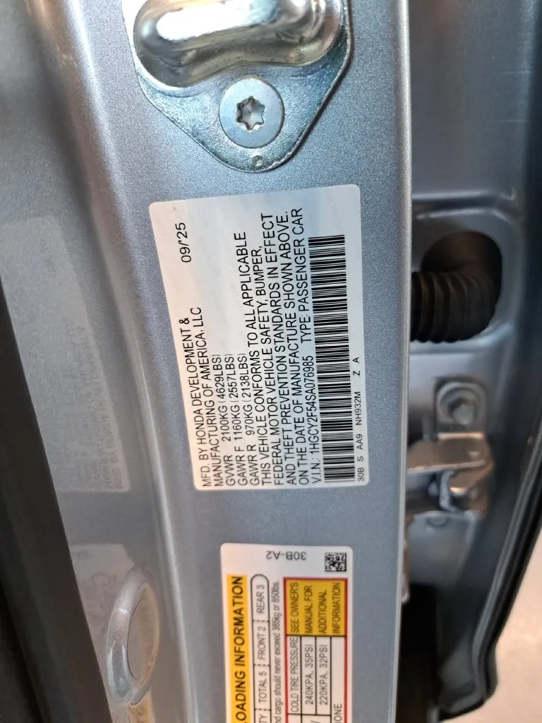 2025 Honda Accord Hybrid Sport - Photo 42