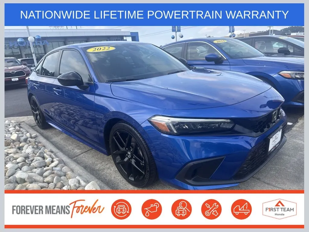 Blue 2022 Honda Civic Si for sale in Chesapeake, VA