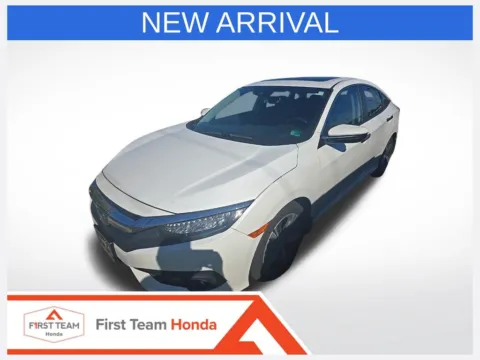 White 2018 Honda Civic Touring for sale in Chesapeake, VA
