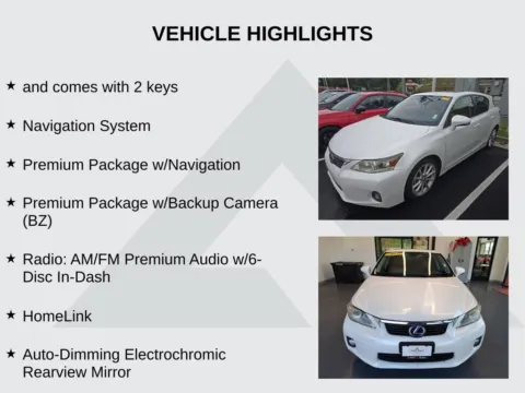 Another view of 2013 Lexus CT 200h for sale in Chesapeake, VA at First Team Honda
