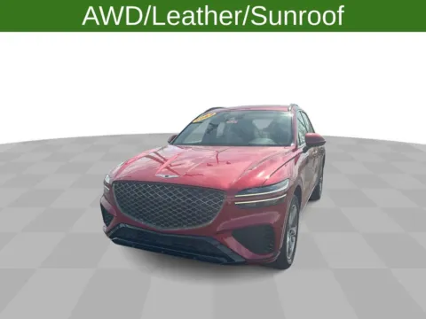 Red 2022 Genesis GV70 3.5T Sport Advanced for sale in Columbus, OH