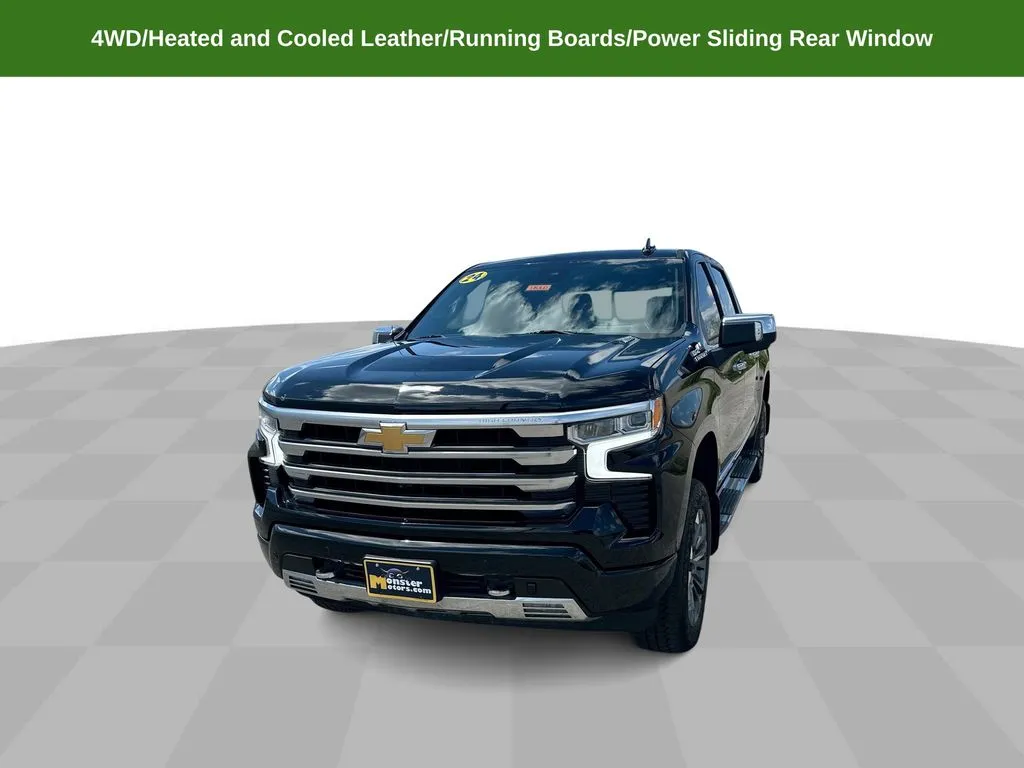 Black 2024 Chevrolet Silverado 1500 High Country for sale in Columbus, OH