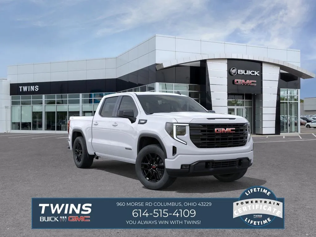 White 2026 GMC Sierra 1500 Elevation for sale in Columbus, OH