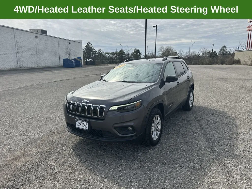 Gray 2022 Jeep Cherokee Latitude Lux for sale in Columbus, OH