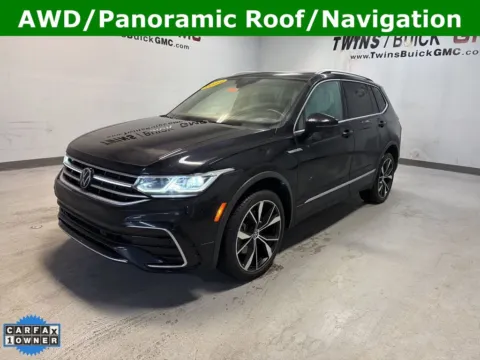 Black 2022 Volkswagen Tiguan 2.0T SEL R-Line for sale in Columbus, OH