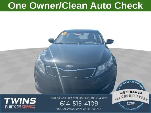 Black 2012 Kia Optima SX for sale in Columbus, OH