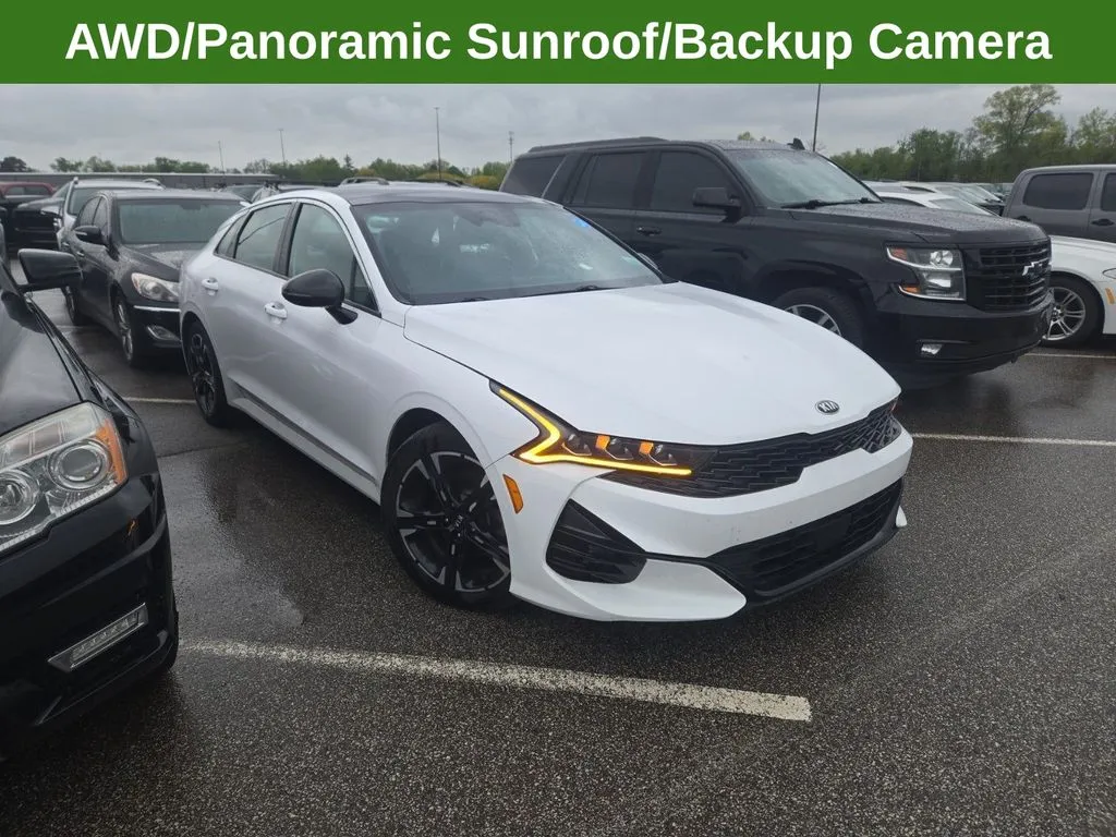 White 2021 Kia K5 GT-Line for sale in Columbus, OH