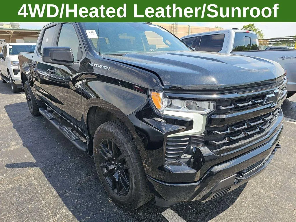 Black 2024 Chevrolet Silverado 1500 RST for sale in Columbus, OH
