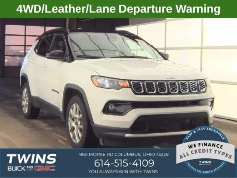 White 2025 Jeep Compass Limited for sale in Columbus, OH