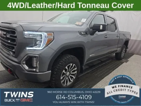 Silver 2021 GMC Sierra 1500 AT4 for sale in Columbus, OH