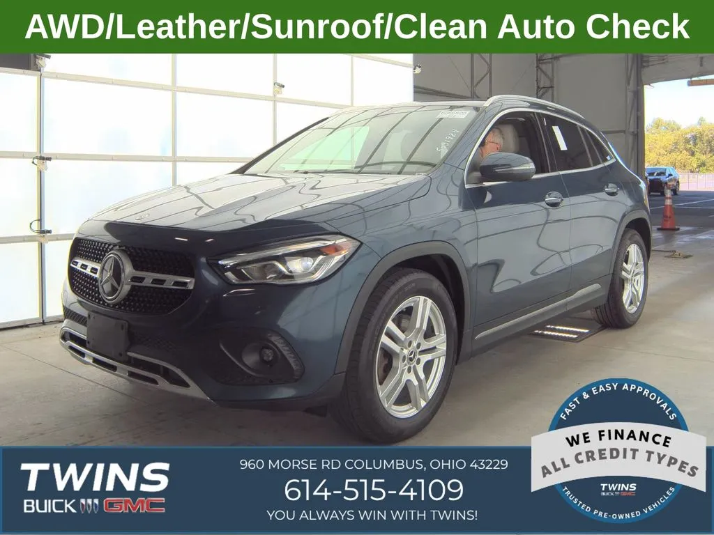 Blue 2021 Mercedes-Benz GLA 250 for sale in Columbus, OH