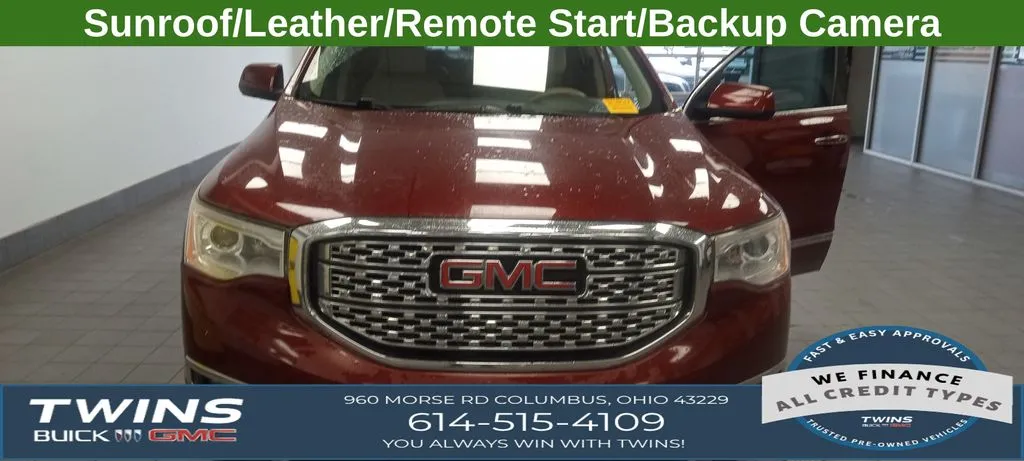 Red 2017 GMC Acadia Denali for sale in Columbus, OH