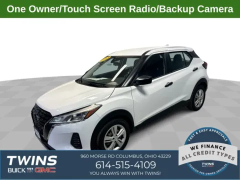 White 2023 Nissan Kicks S for sale in Columbus, OH