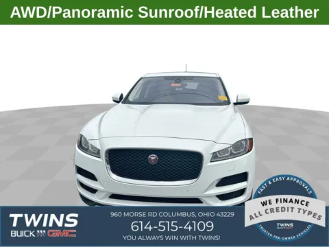 White 2018 Jaguar F-PACE 25t Premium for sale in Columbus, OH