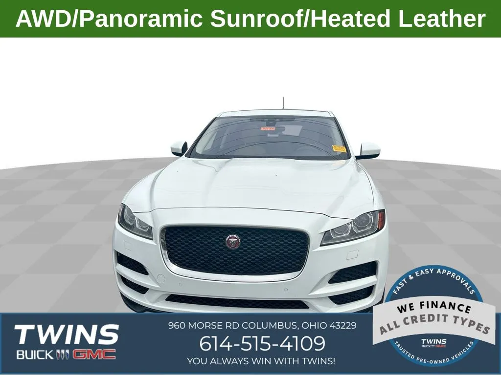 White 2018 Jaguar F-PACE 25t Premium for sale in Columbus, OH