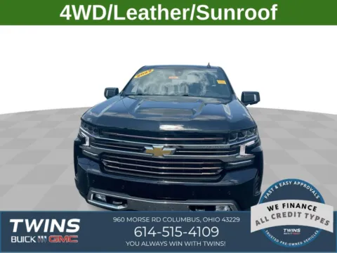 Black 2022 Chevrolet Silverado 1500 LTD High Country for sale in Columbus, OH