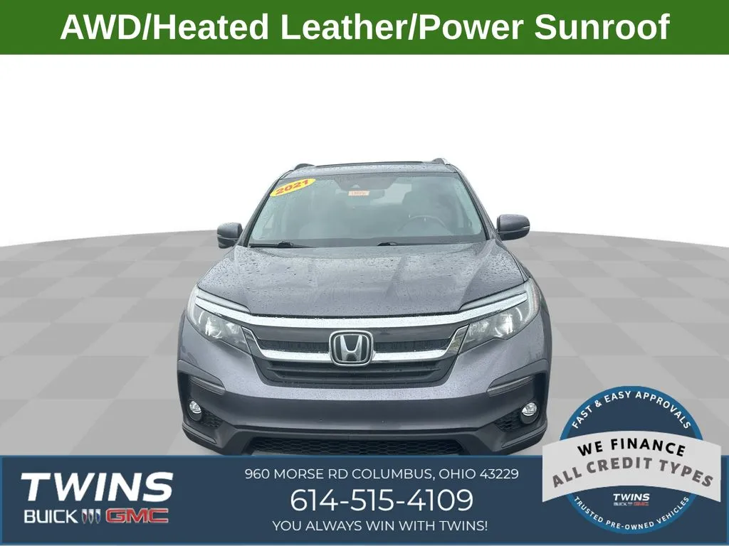 Gray 2021 Honda Pilot Black Edition for sale in Columbus, OH