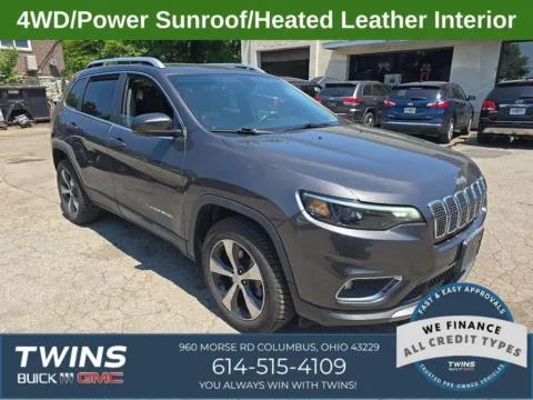 Gray 2019 Jeep Cherokee Limited for sale in Columbus, OH