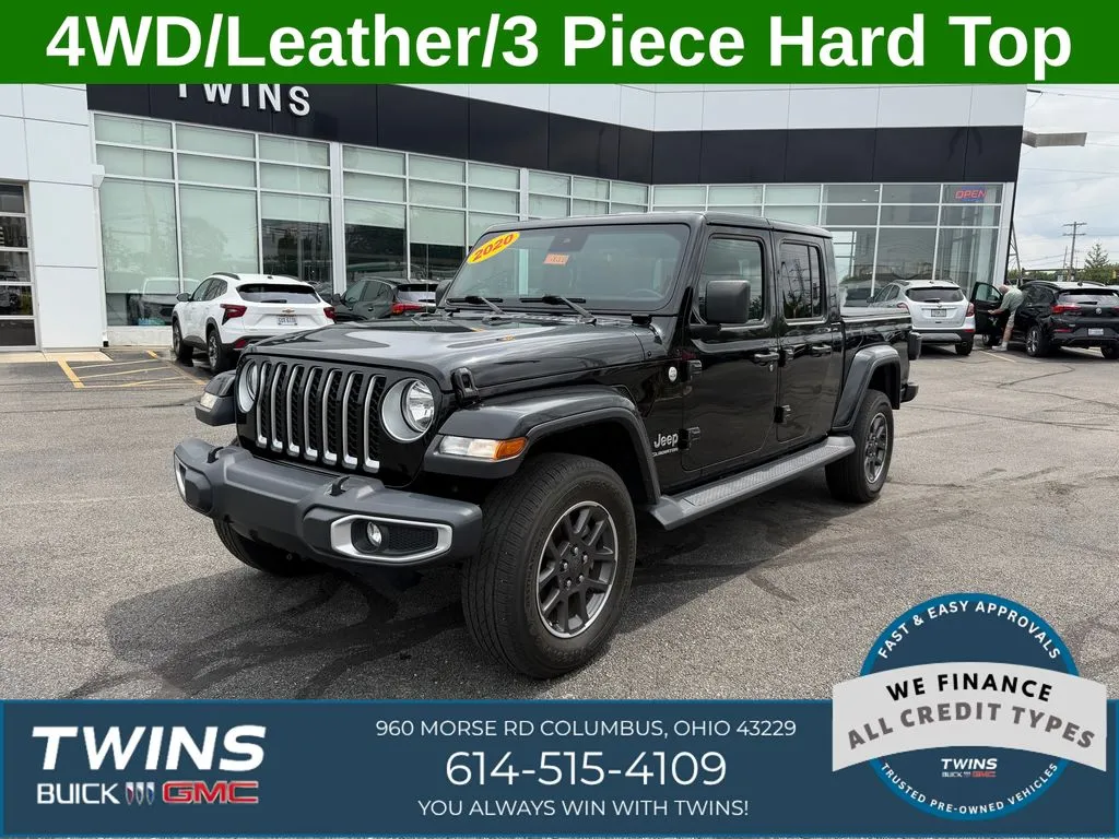 Black 2020 Jeep Gladiator Overland for sale in Columbus, OH