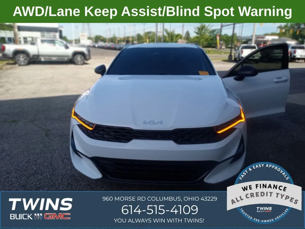 White 2022 Kia K5 GT-Line for sale in Columbus, OH