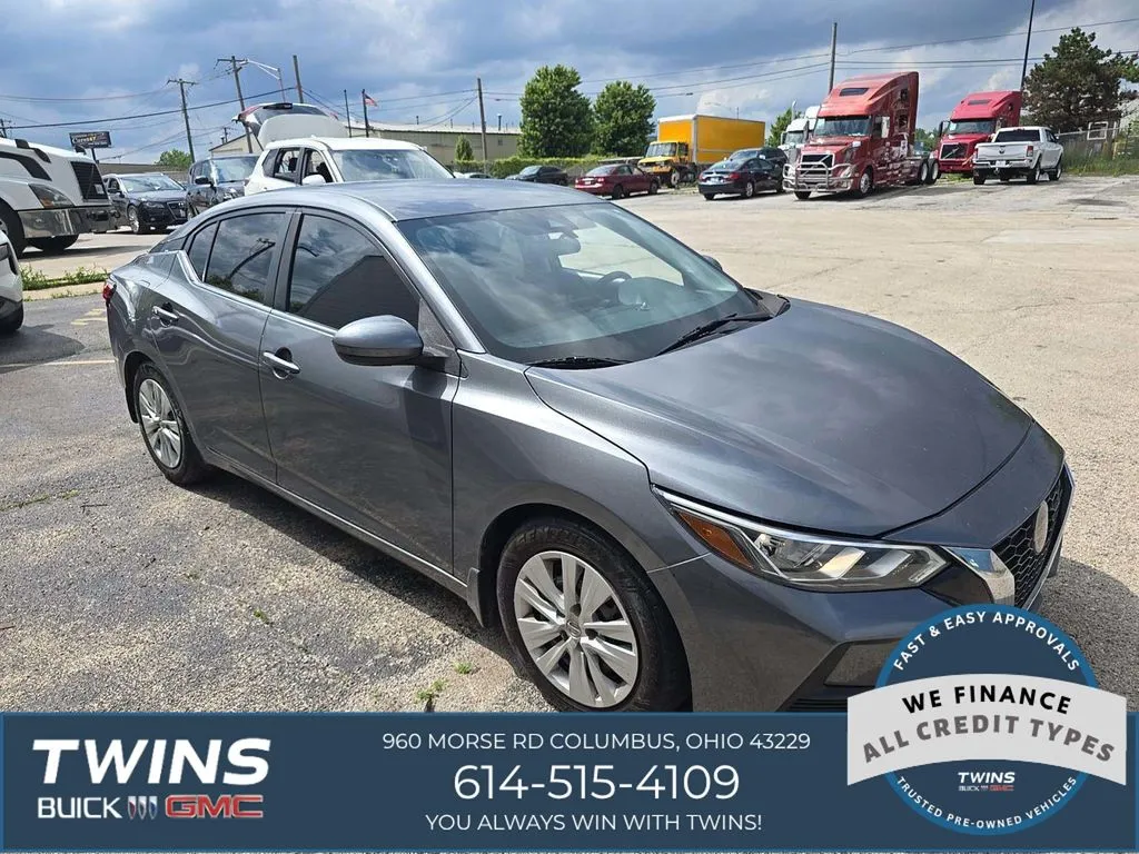 Gray 2021 Nissan Sentra S for sale in Columbus, OH